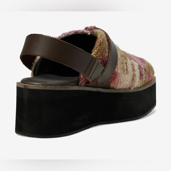 Free People Sz 9 Astrid Platform Mule - Picture 4 of 12